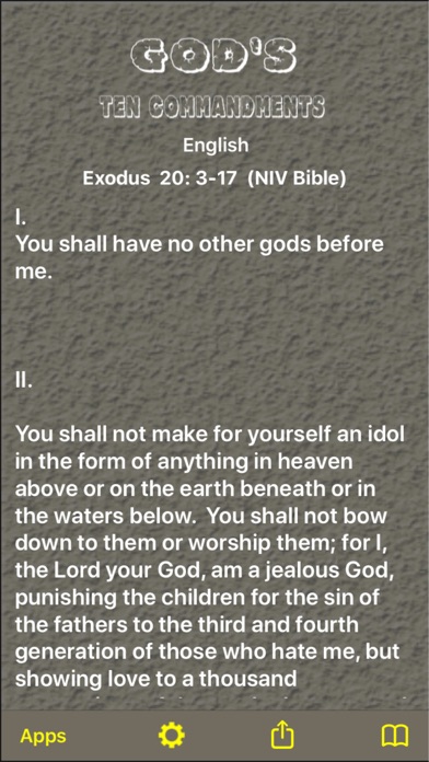 God's Ten Commandments Screenshots