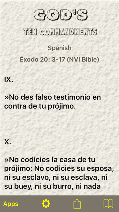 God's Ten Commandments Screenshots