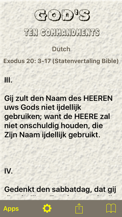 God's Ten Commandments Screenshots