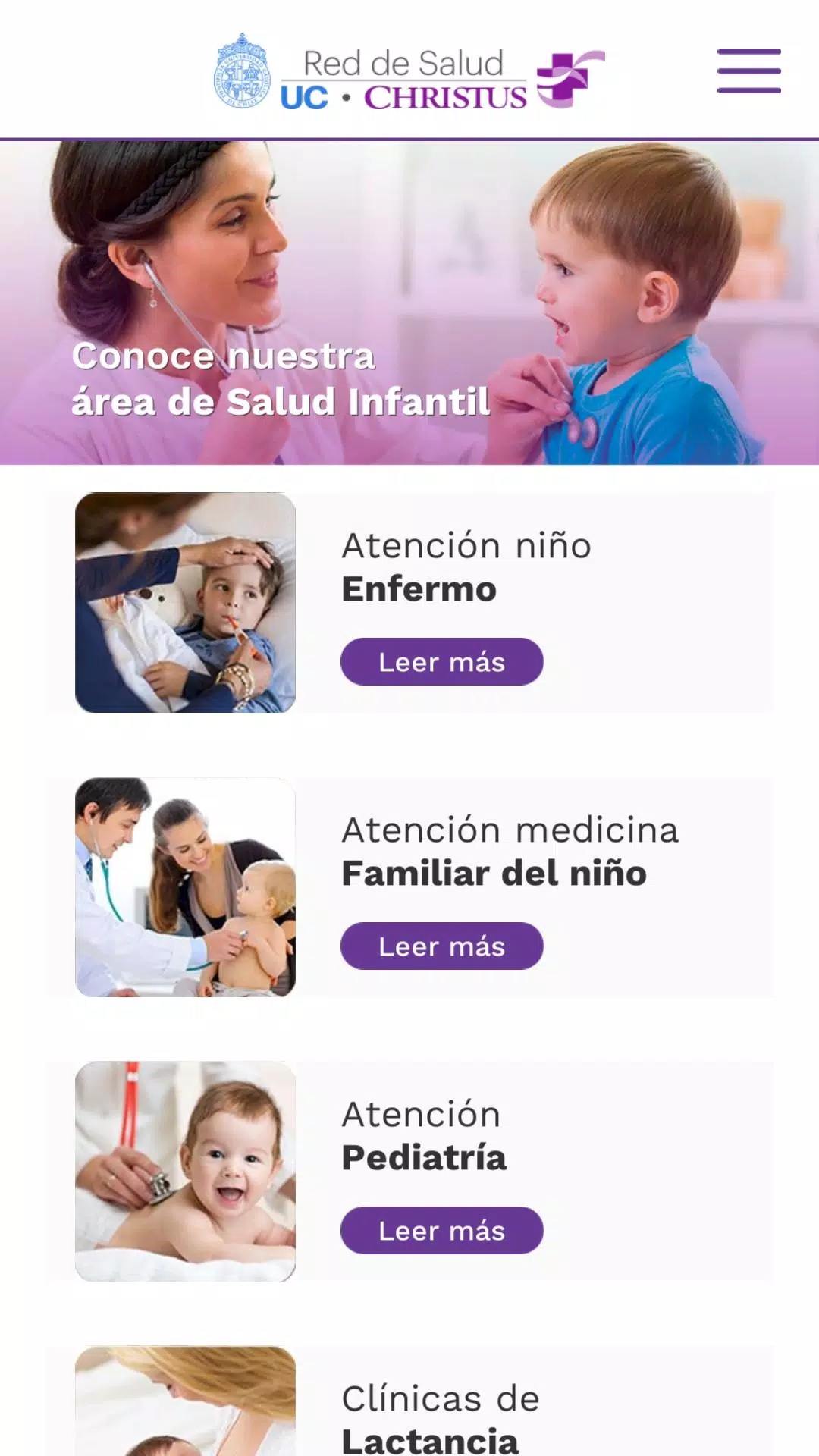 Centro Médico San Joaquín Screenshots