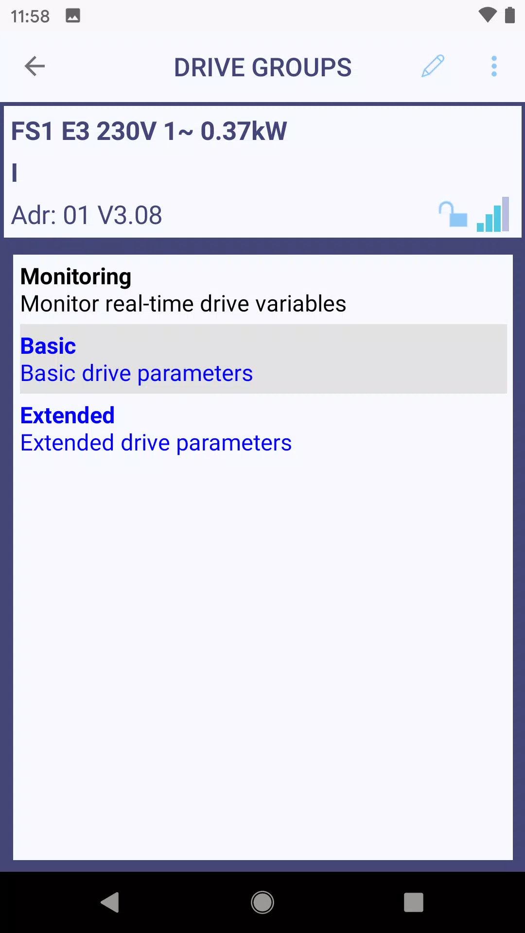 OPTITOOLS Mobile Screenshots