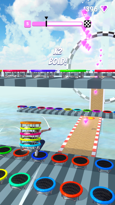 Trampoline Stacker سکرین شاٹس