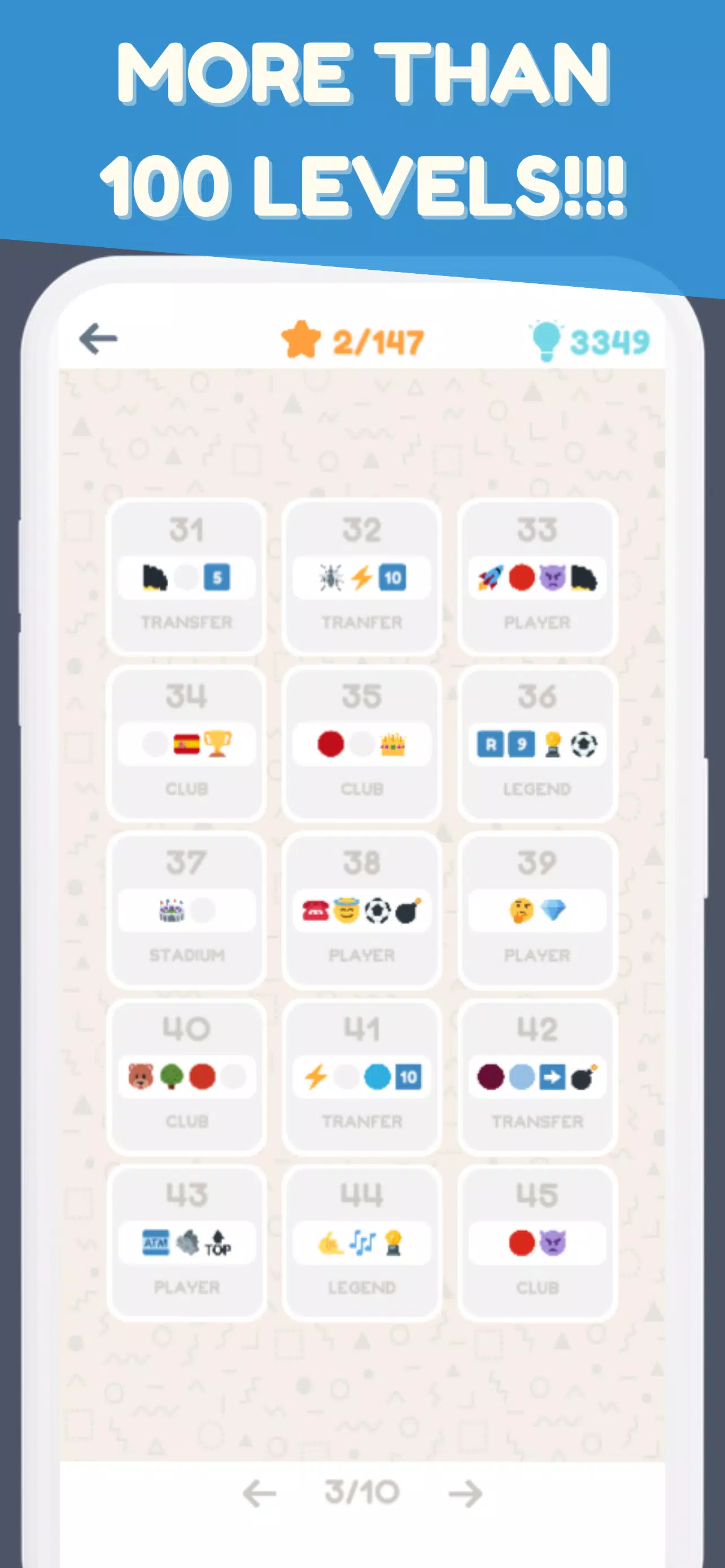 Emoji Quiz Football 2025 Screenshots