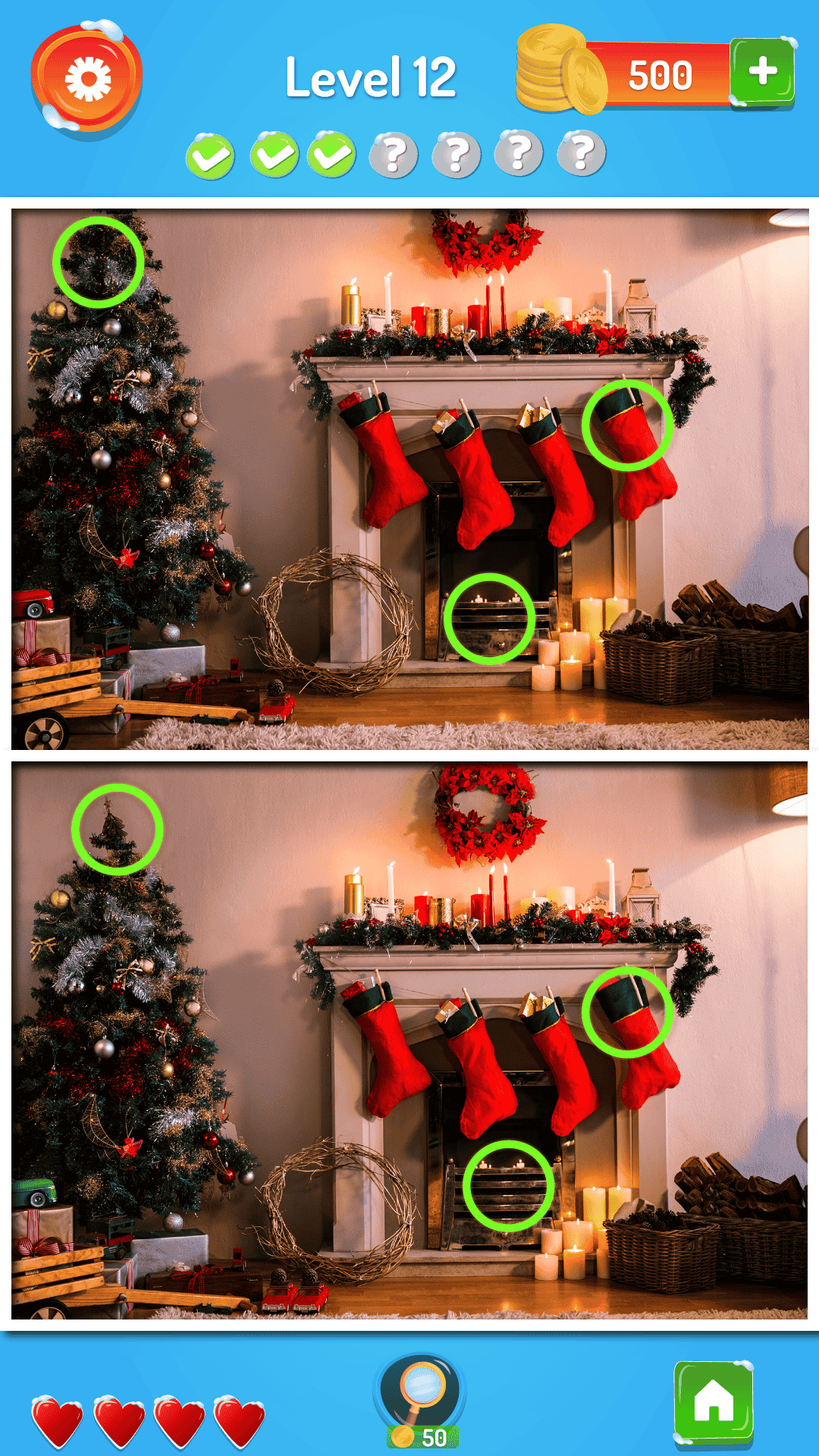 Christmas Find The Differences Screenshots