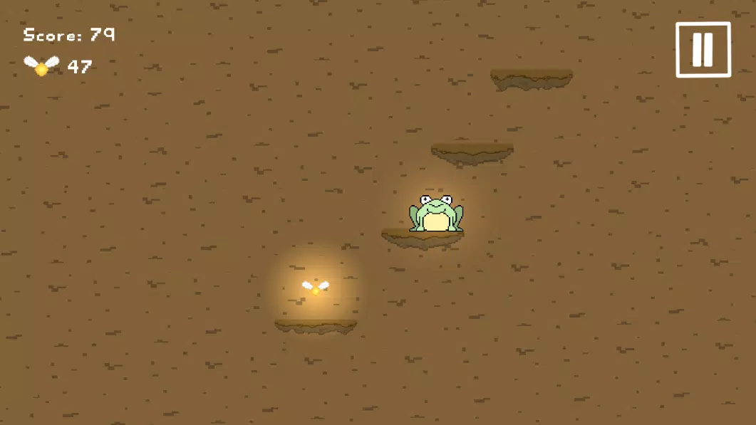 Capturas de tela do Frog Jump