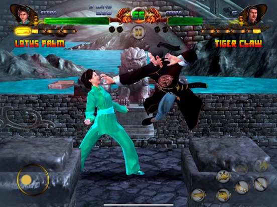 Ảnh chụp màn hình của Shaolin vs Wutang - Fighting iPad 