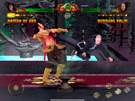 Ảnh chụp màn hình của Shaolin vs Wutang - Fighting iPad 