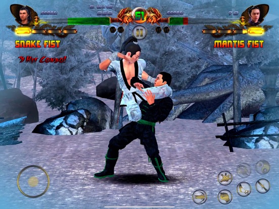 Ảnh chụp màn hình của Shaolin vs Wutang - Fighting iPad 