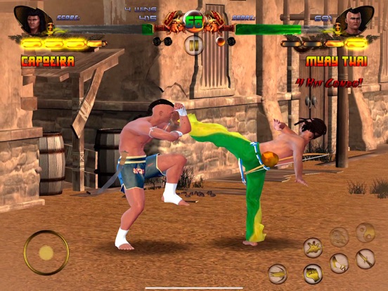 Ảnh chụp màn hình của Shaolin vs Wutang - Fighting iPad 
