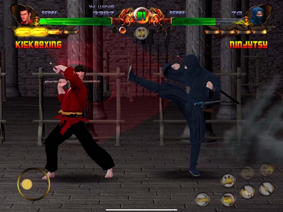 Ảnh chụp màn hình của Shaolin vs Wutang - Fighting iPad 