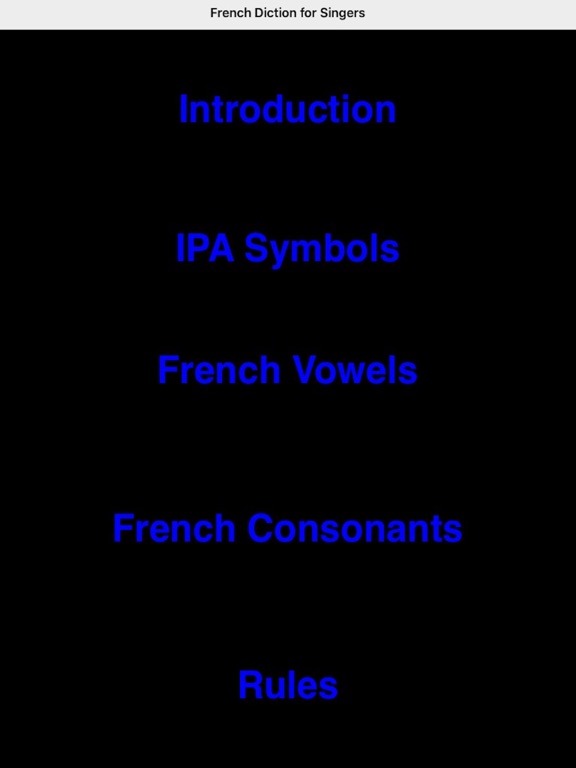 Fre. Diction iPad Screenshots