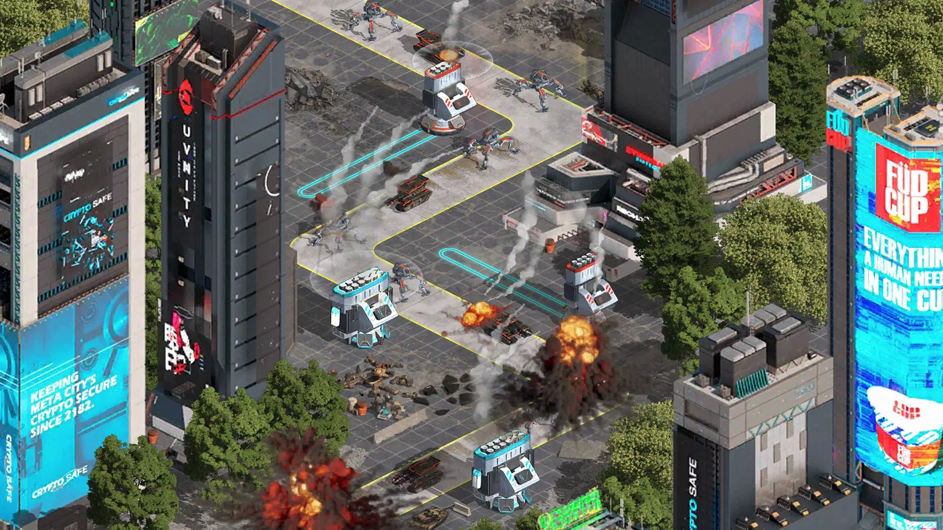 Rush War TD - Tower Defense Screenshots