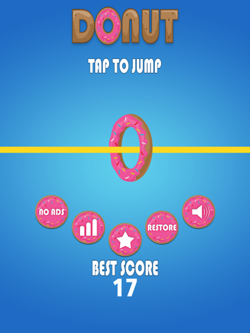 Donut Jump! : Krispy Jelly Dough-nut Hop iPad  Screenshots