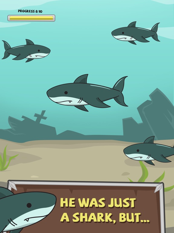 Screenshot di Great White Shark Evolution iPad 