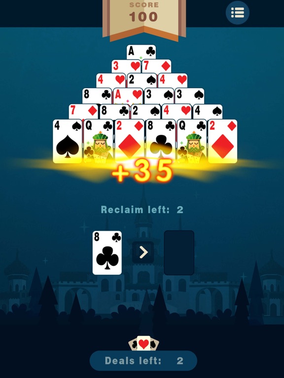 Pyramid Solitaire Puzzle iPad Screenshots