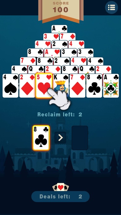 Pyramid Solitaire Puzzle Screenshots