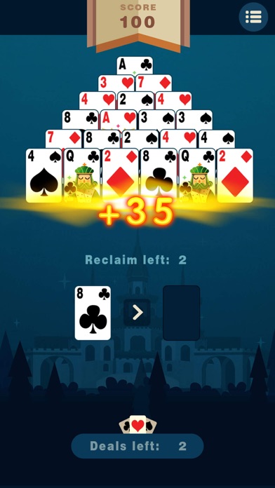 Pyramid Solitaire Puzzle Screenshots