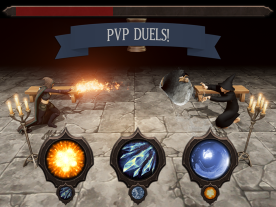 Captures d'écran de Wizard Duel iPad 