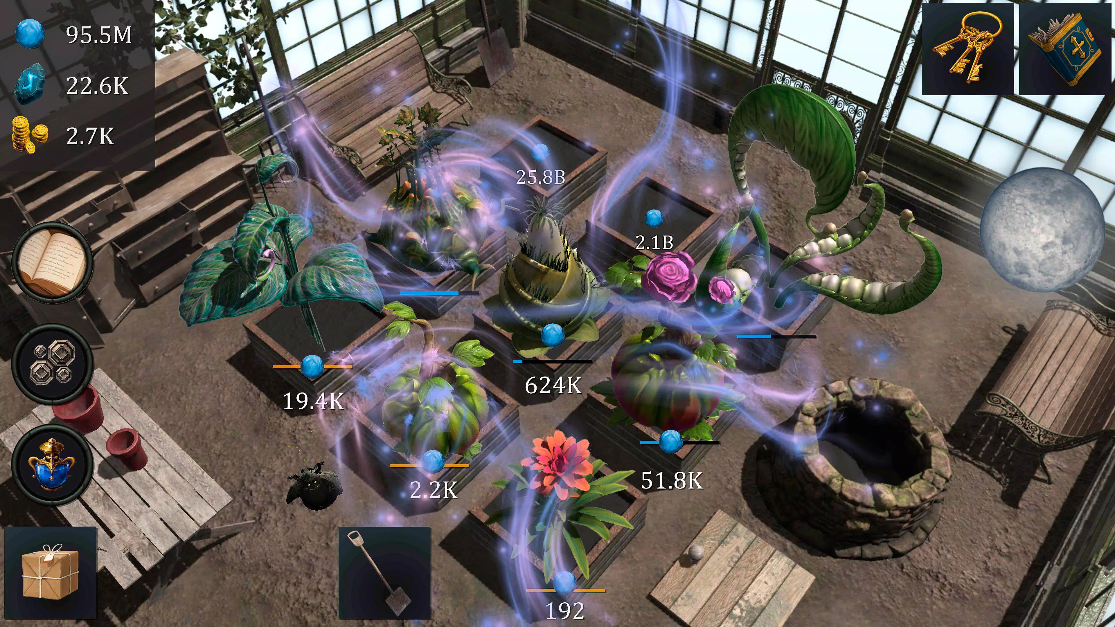 Wizards Greenhouse Idle Screenshots