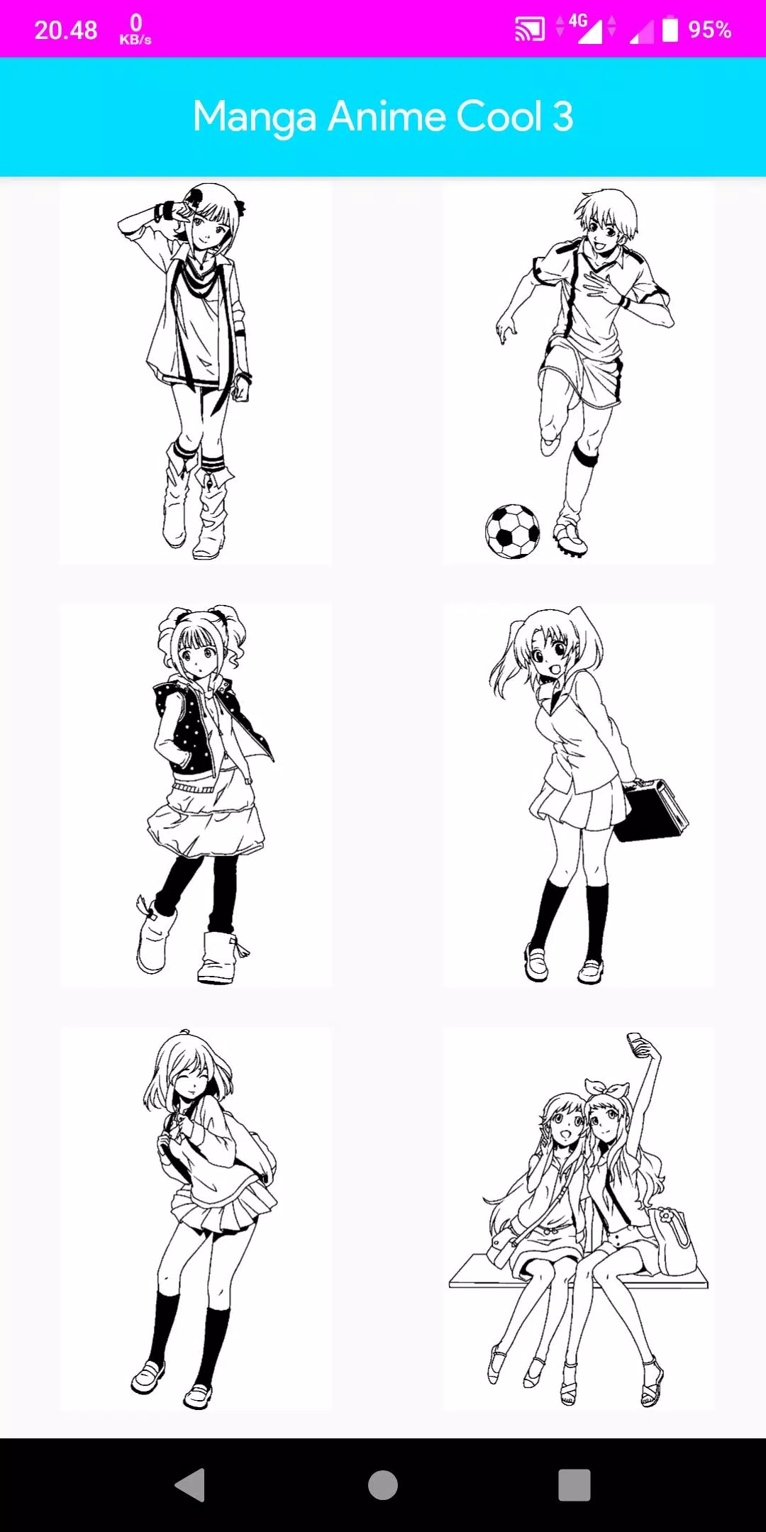 Coloring Manga Anime Cool Screenshots