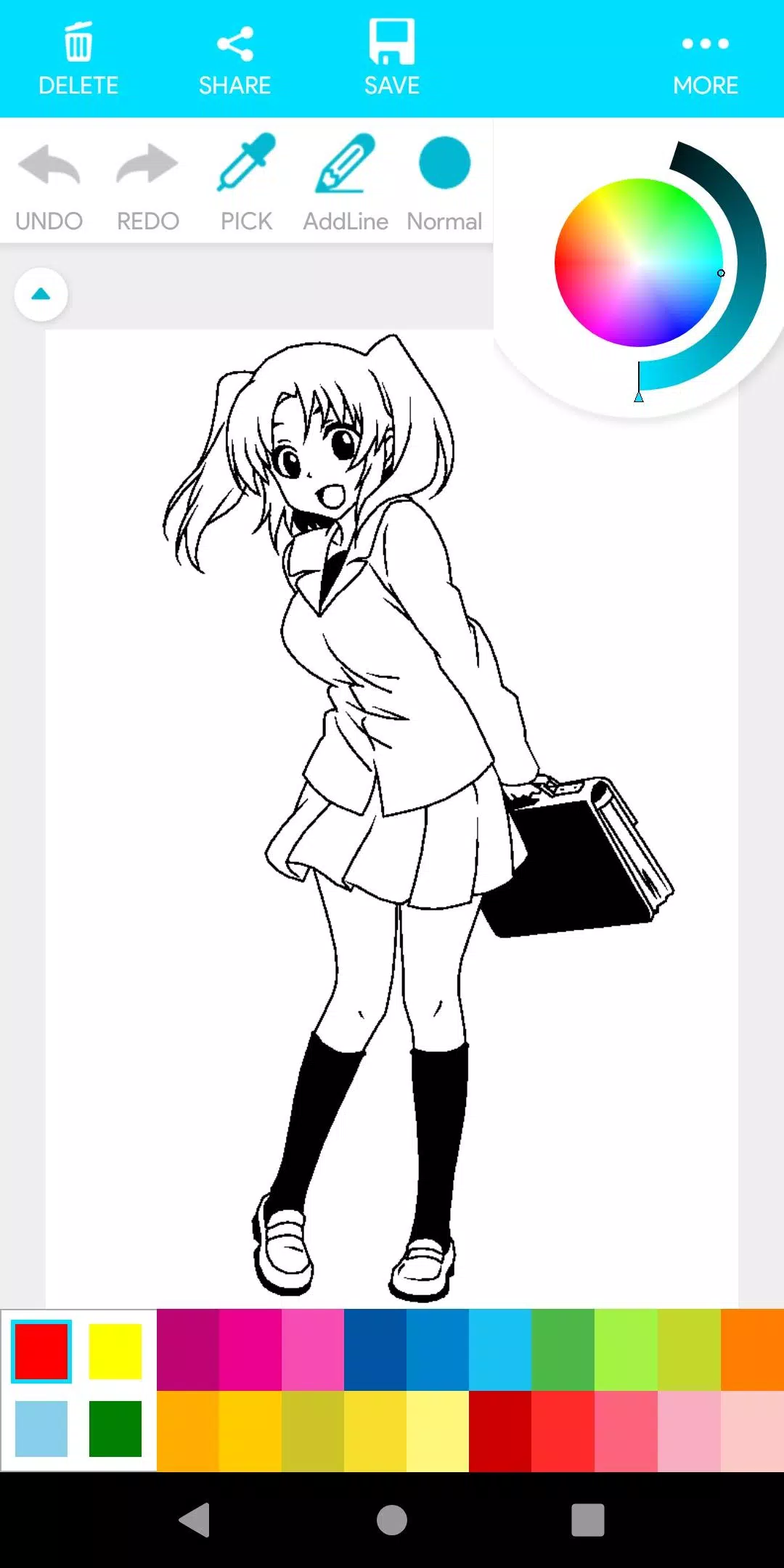 Coloring Manga Anime Cool Screenshots