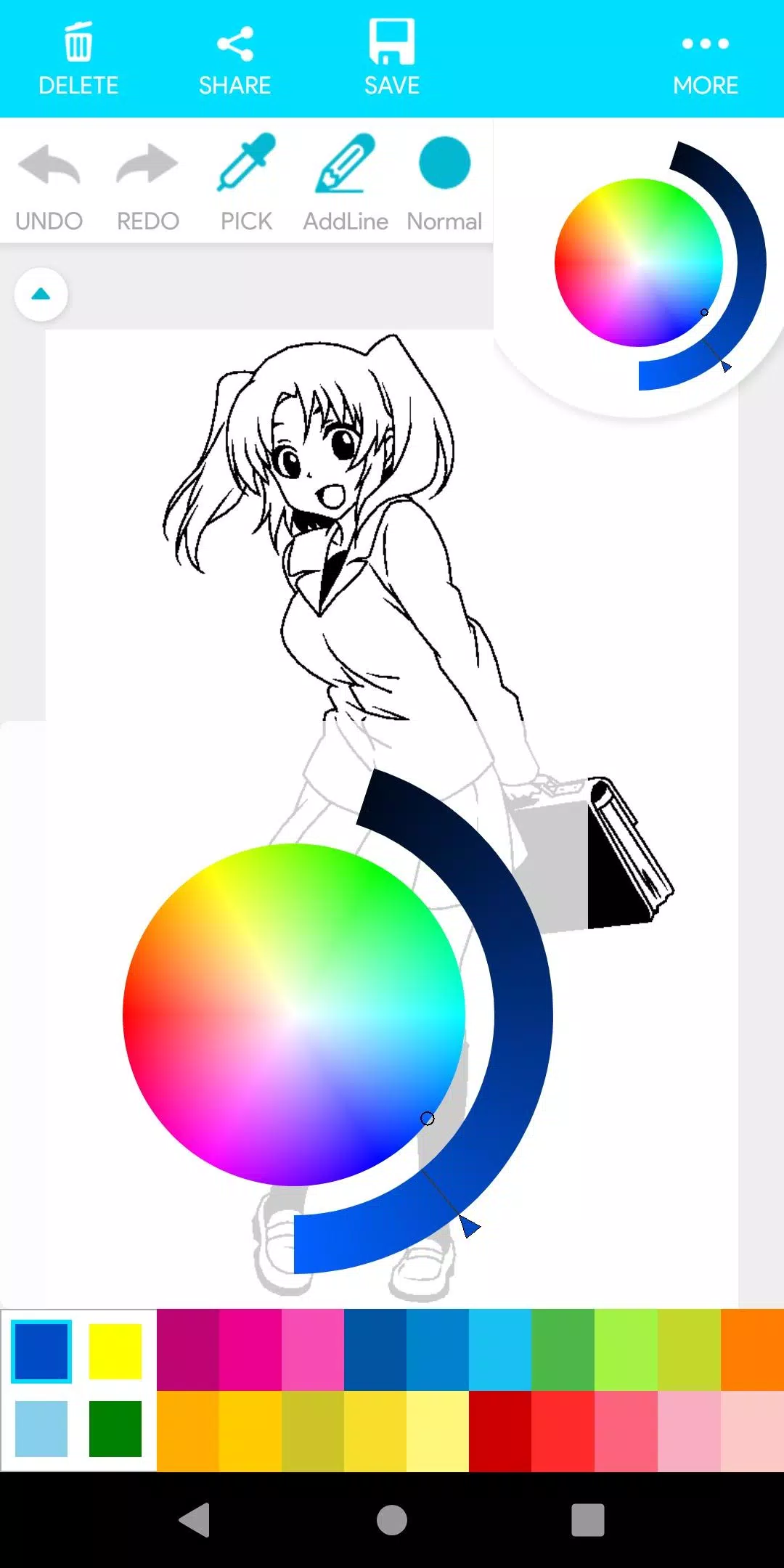 Coloring Manga Anime Cool Screenshots