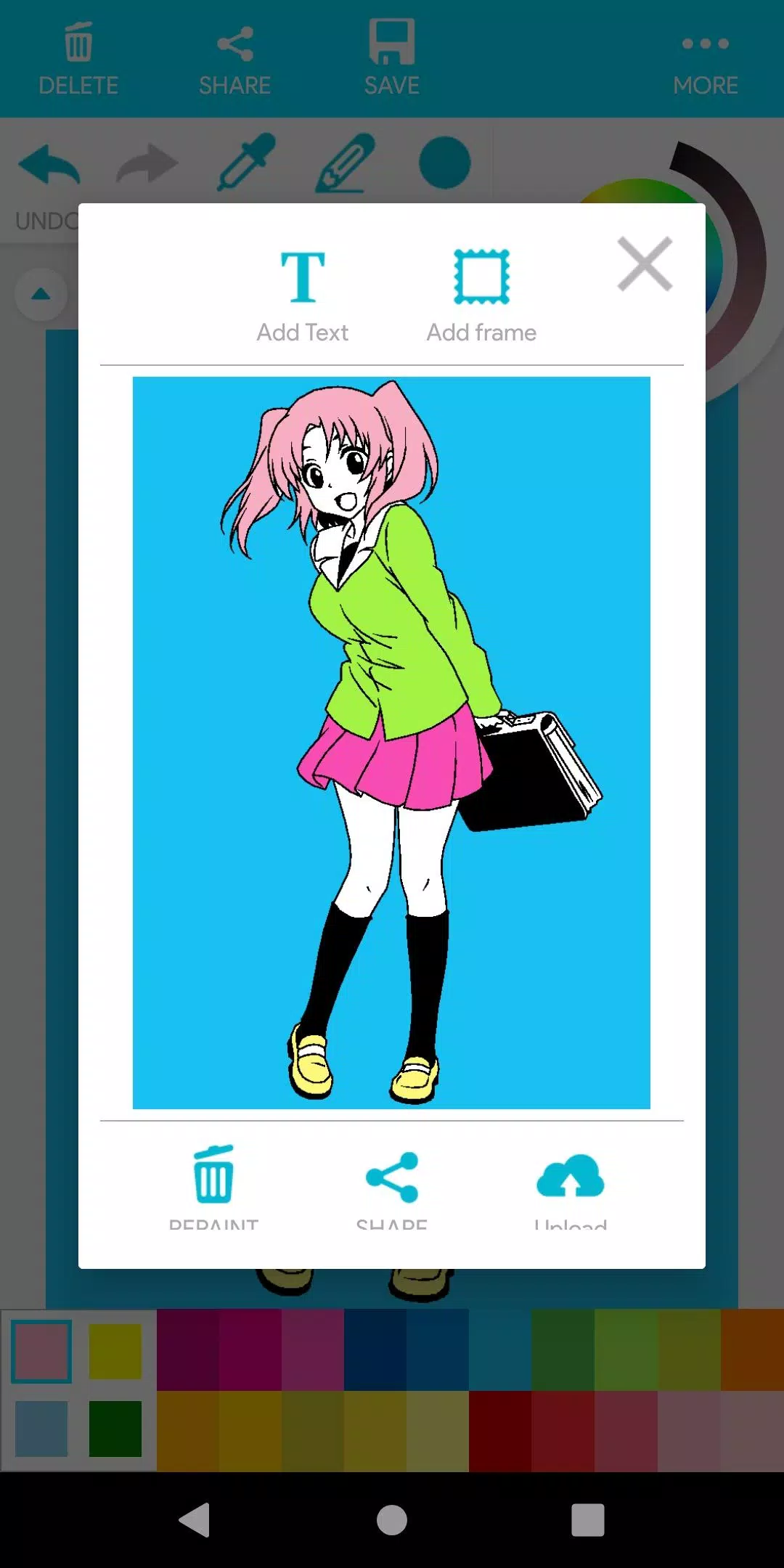Coloring Manga Anime Cool Screenshots
