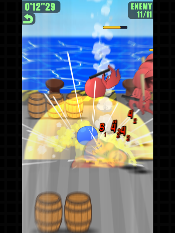 Screenshot di Grab & Throw iPad 