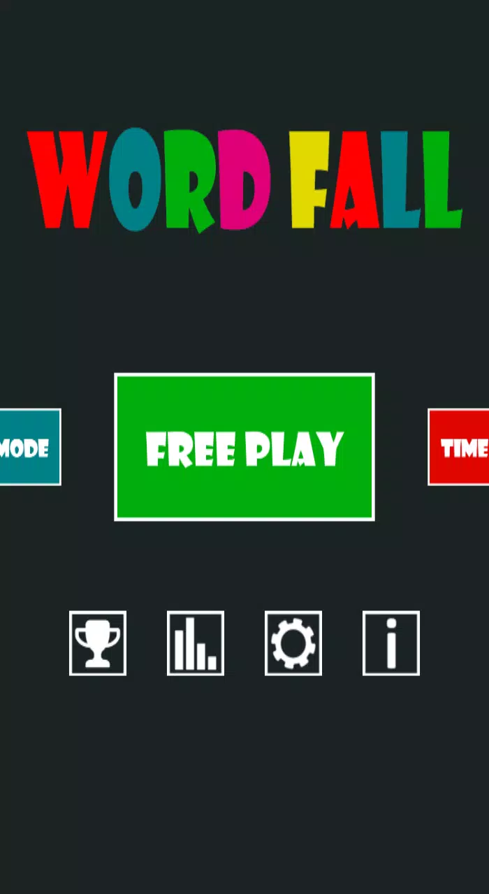 ภาพหน้าจอของ Word Fall - Word Search Game