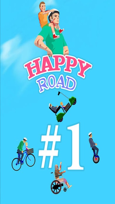 Happy Crazy Road: The SMashy WheEls应用截图