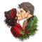 Romantic Kiss Stickers