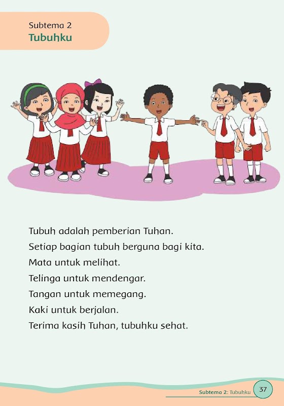 Buku Kelas 1 Tema 1 K13 Screenshots