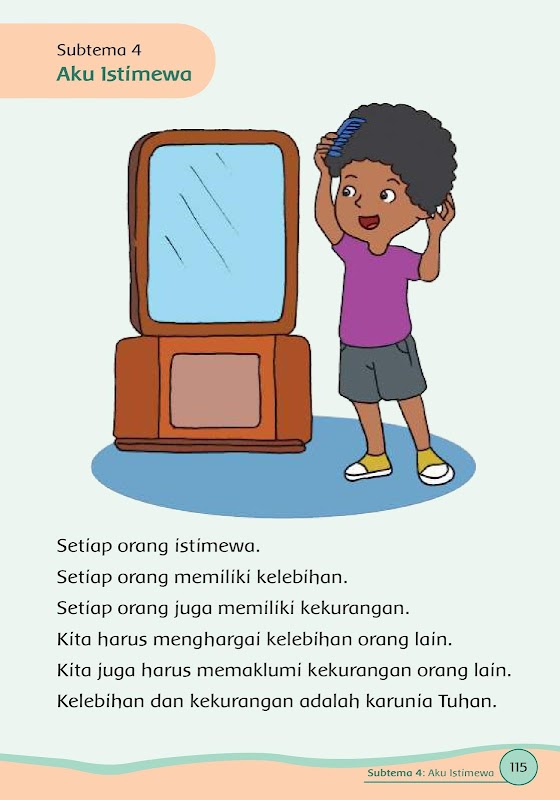 Buku Kelas 1 Tema 1 K13 Screenshots