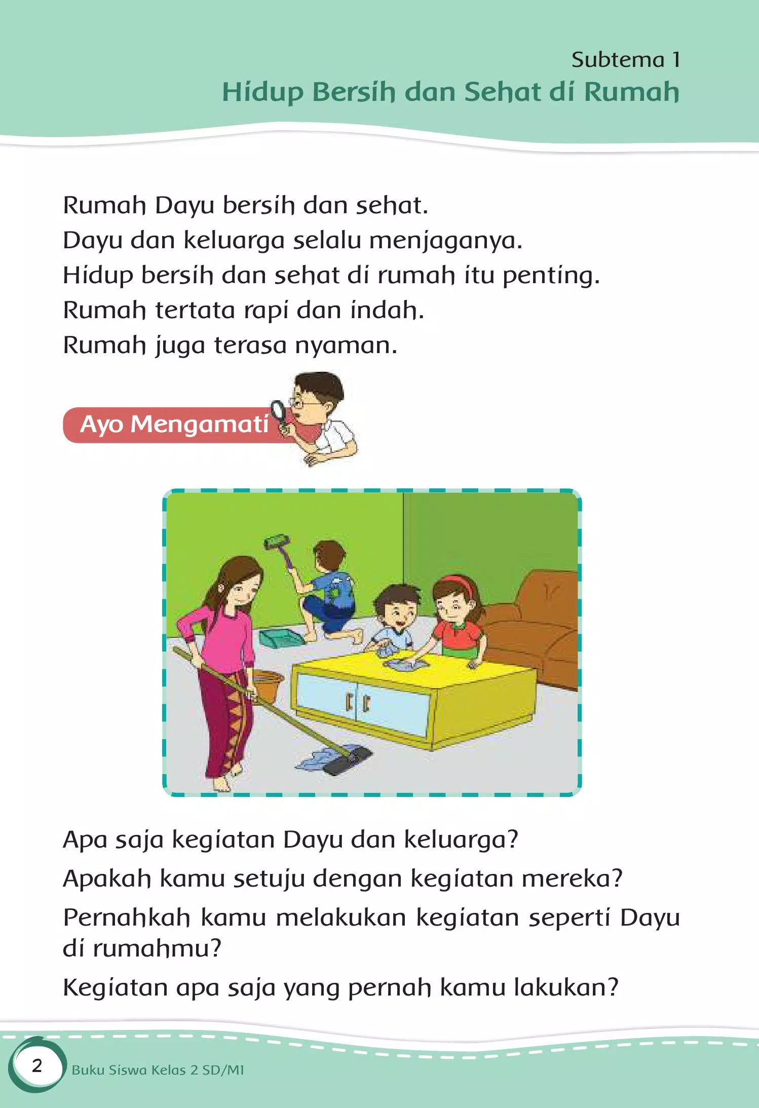 Buku Kelas 2 Tema 4 K13 Screenshots