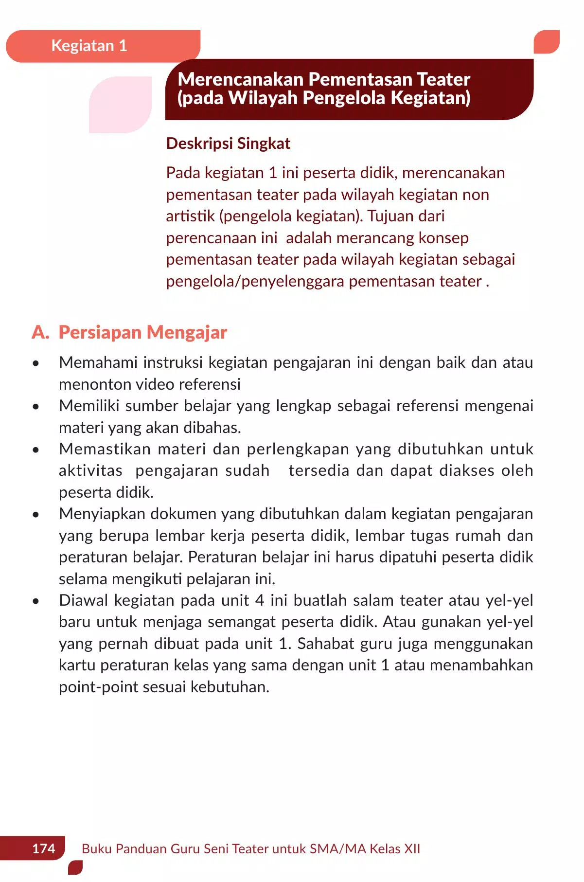 Ảnh chụp màn hình của Buku Seni Teater 12 Merdeka