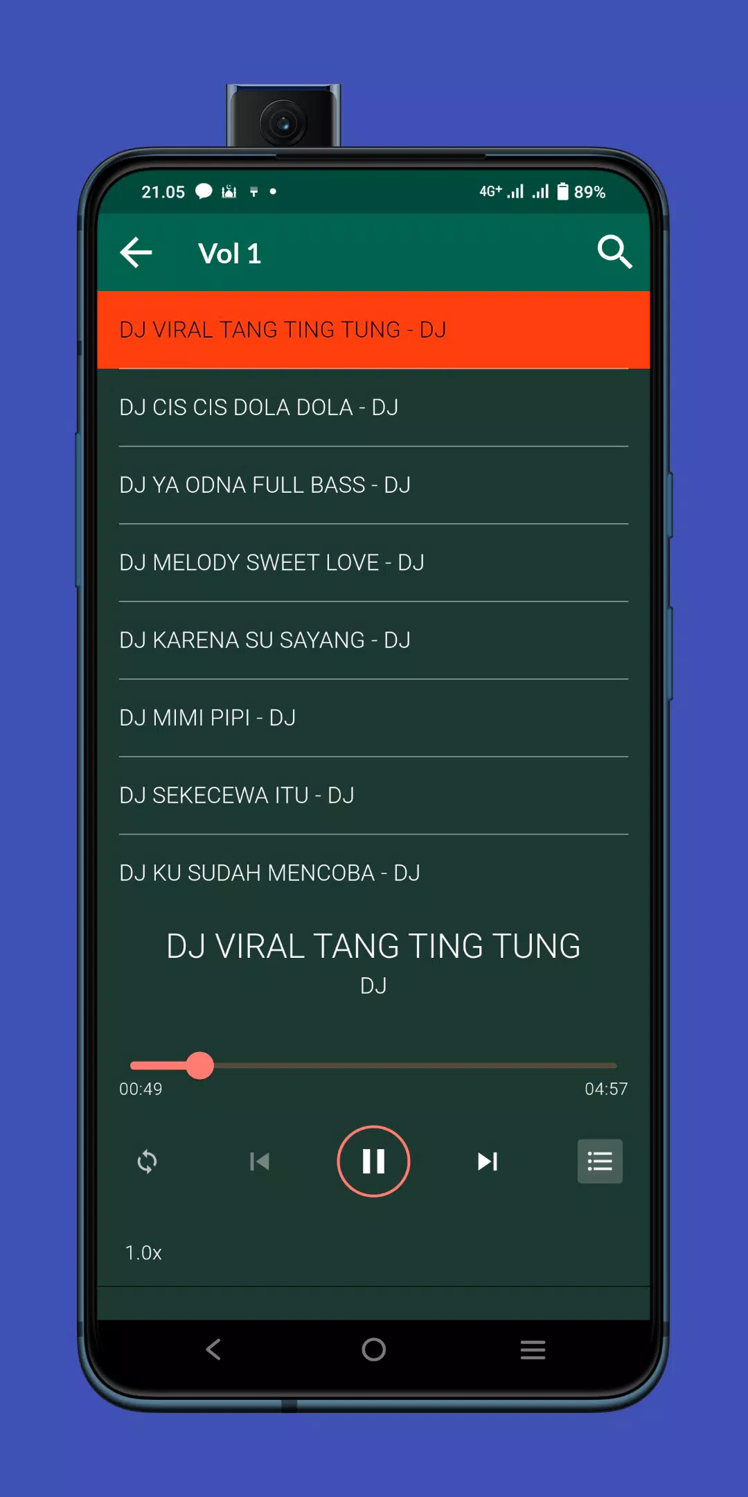 Lagu DJ Lengkap Viral 2025 Screenshots