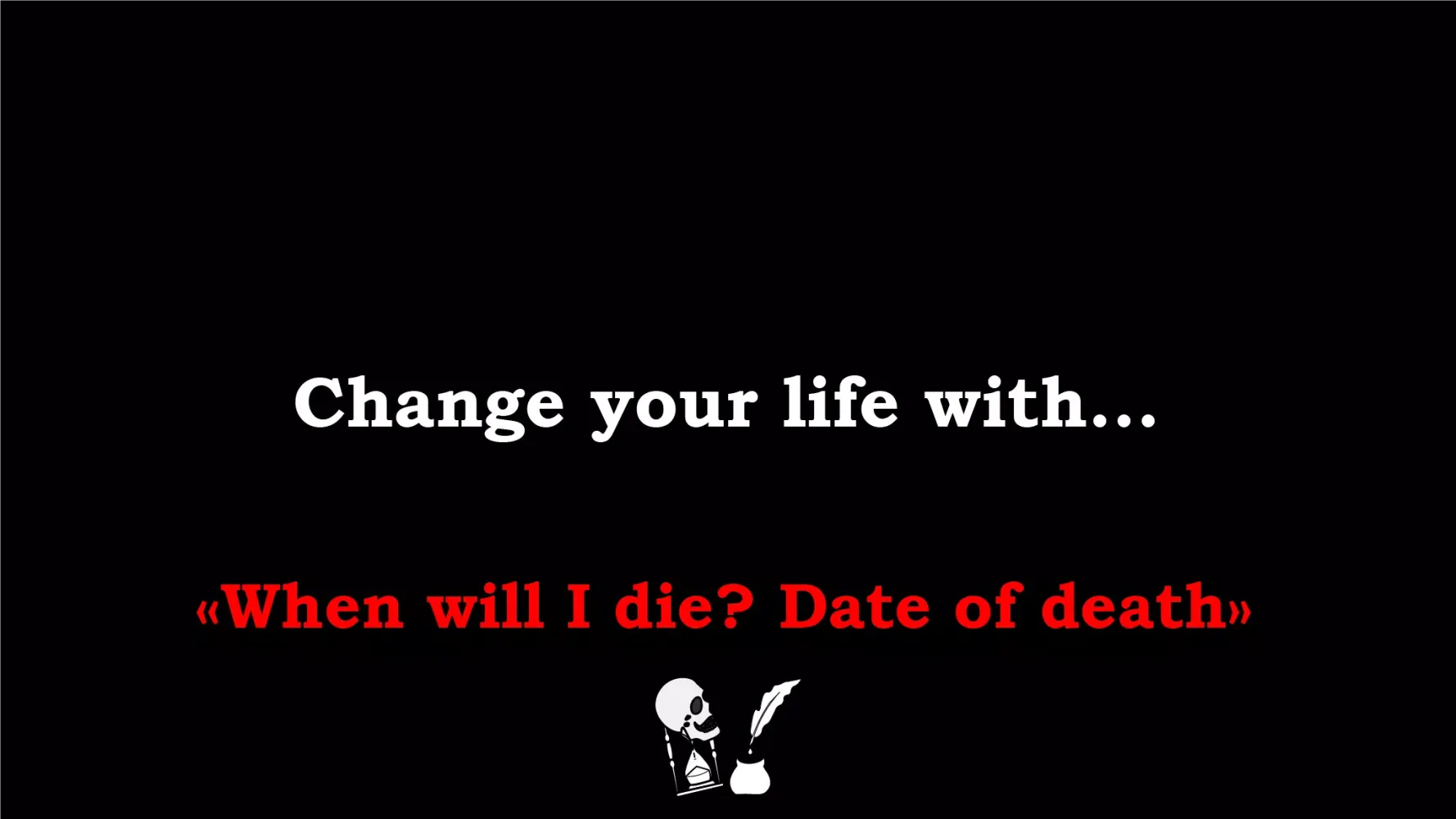 When will I die - Death Date Screenshots