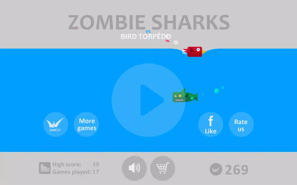 Screenshot di Shark Zombies vs Bird Torpedo