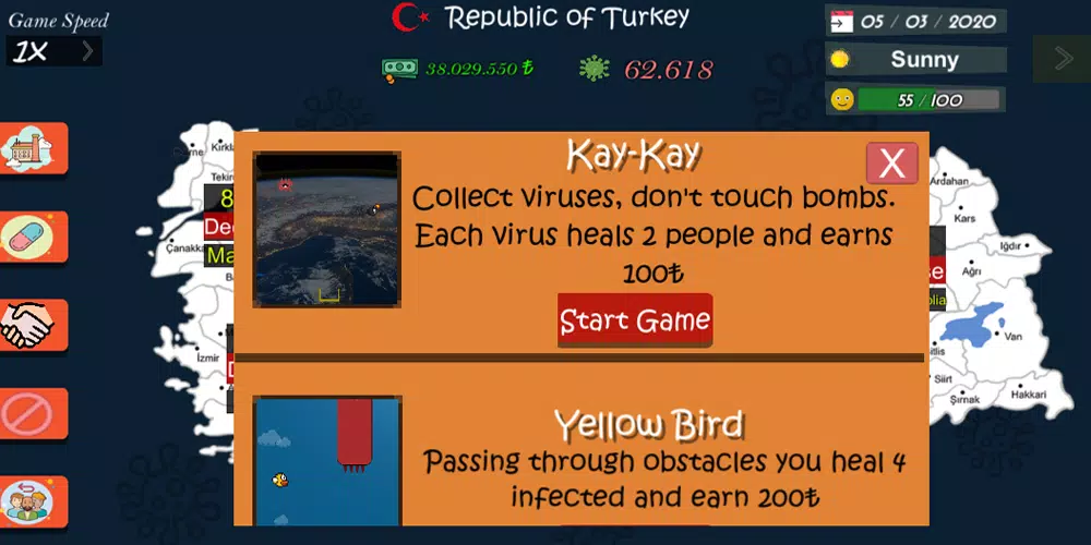 Скриншоты C-Virus Simulator Turkey