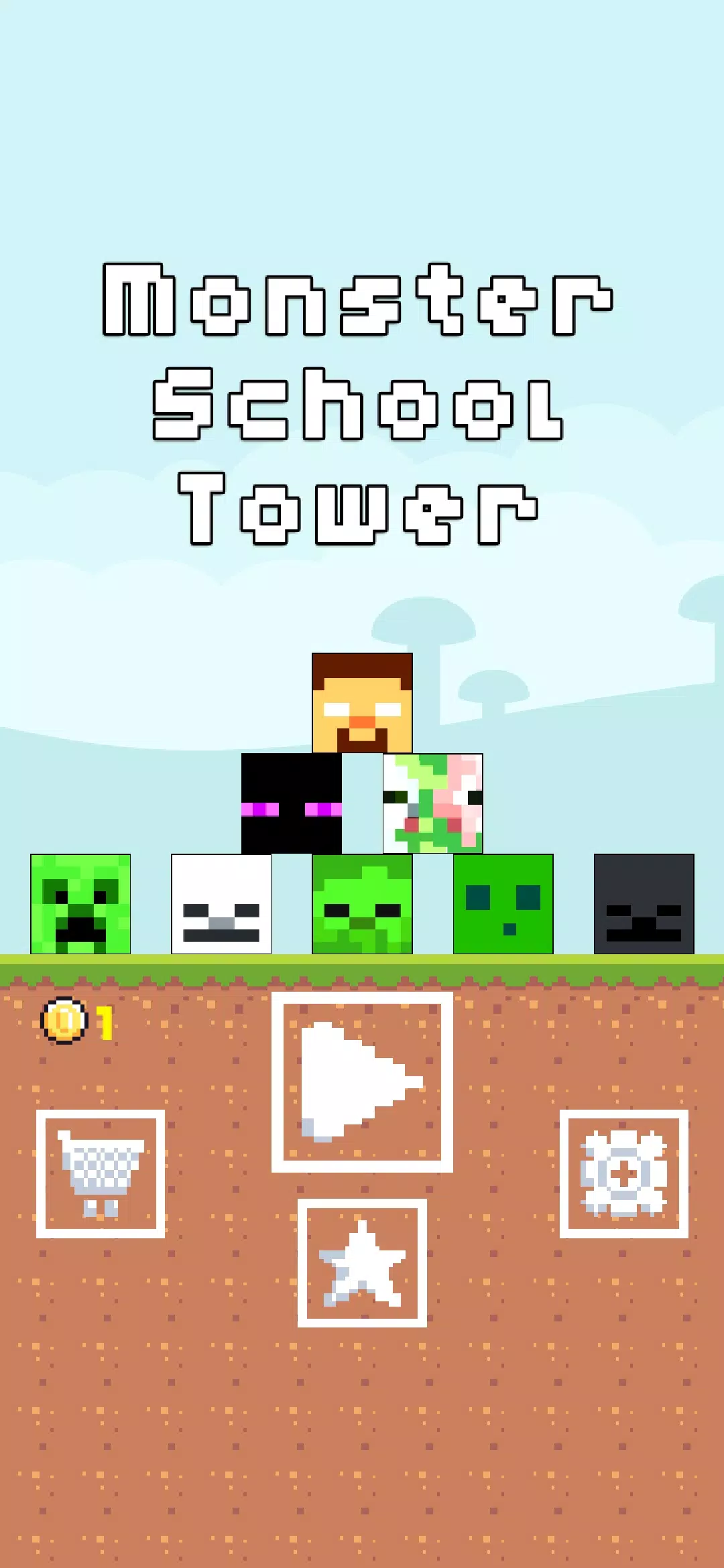 Monster School Tower Screenshots