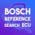 Bosch reference search car ECU