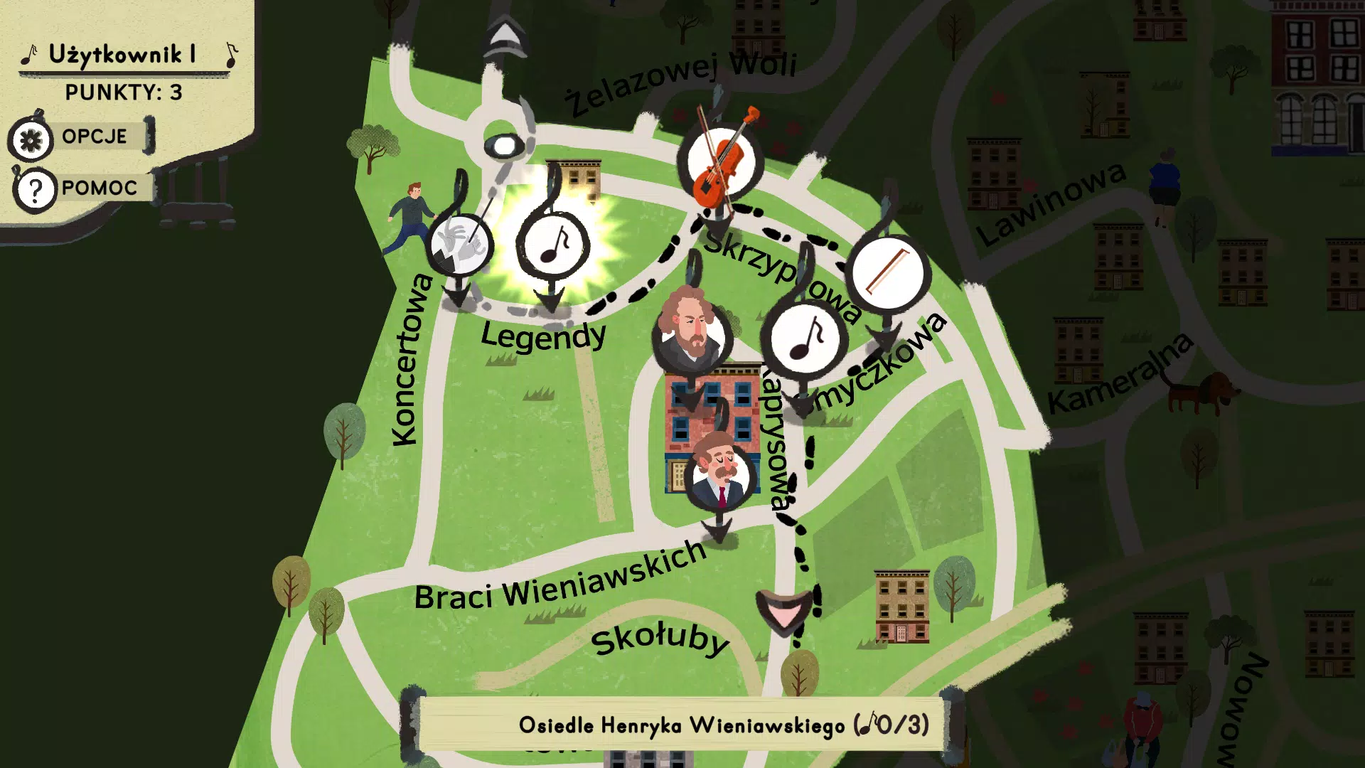 Wirtualna Wędrówka Wirtuozów Screenshots
