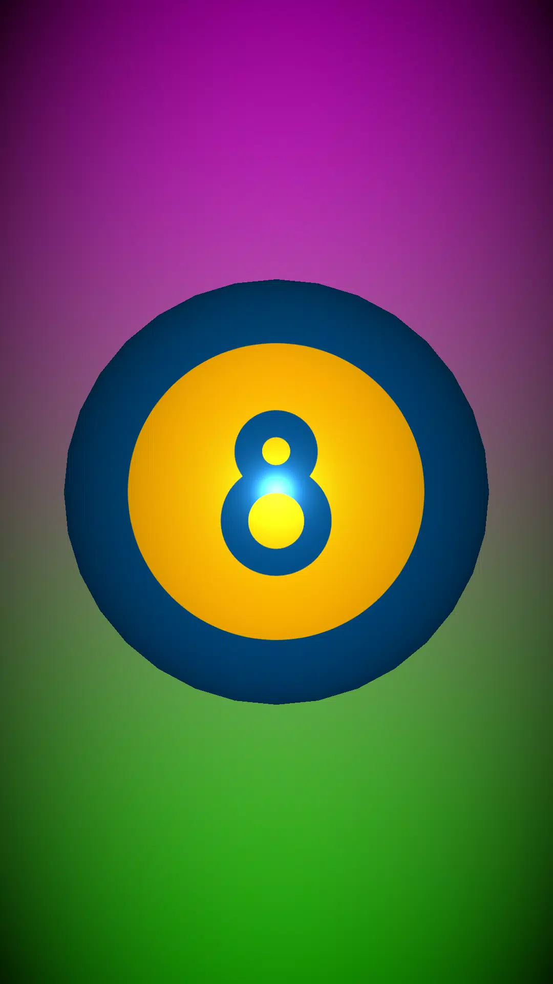 Magic 8 Ball Live Wallpaper 3D 스크린샷