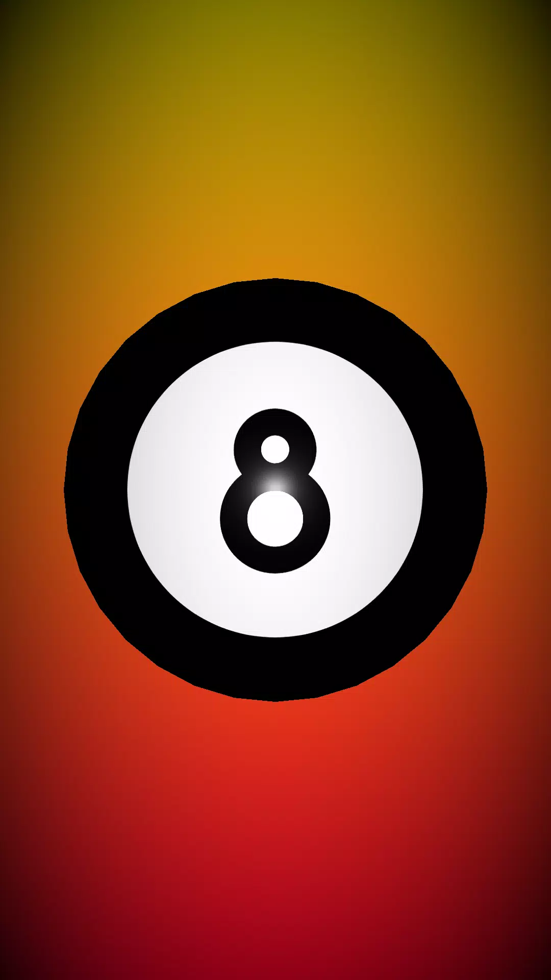 Magic 8 Ball Live Wallpaper 3D 스크린샷