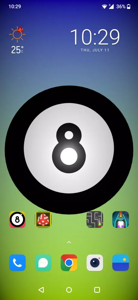 Magic 8 Ball Live Wallpaper 3D Screenshots