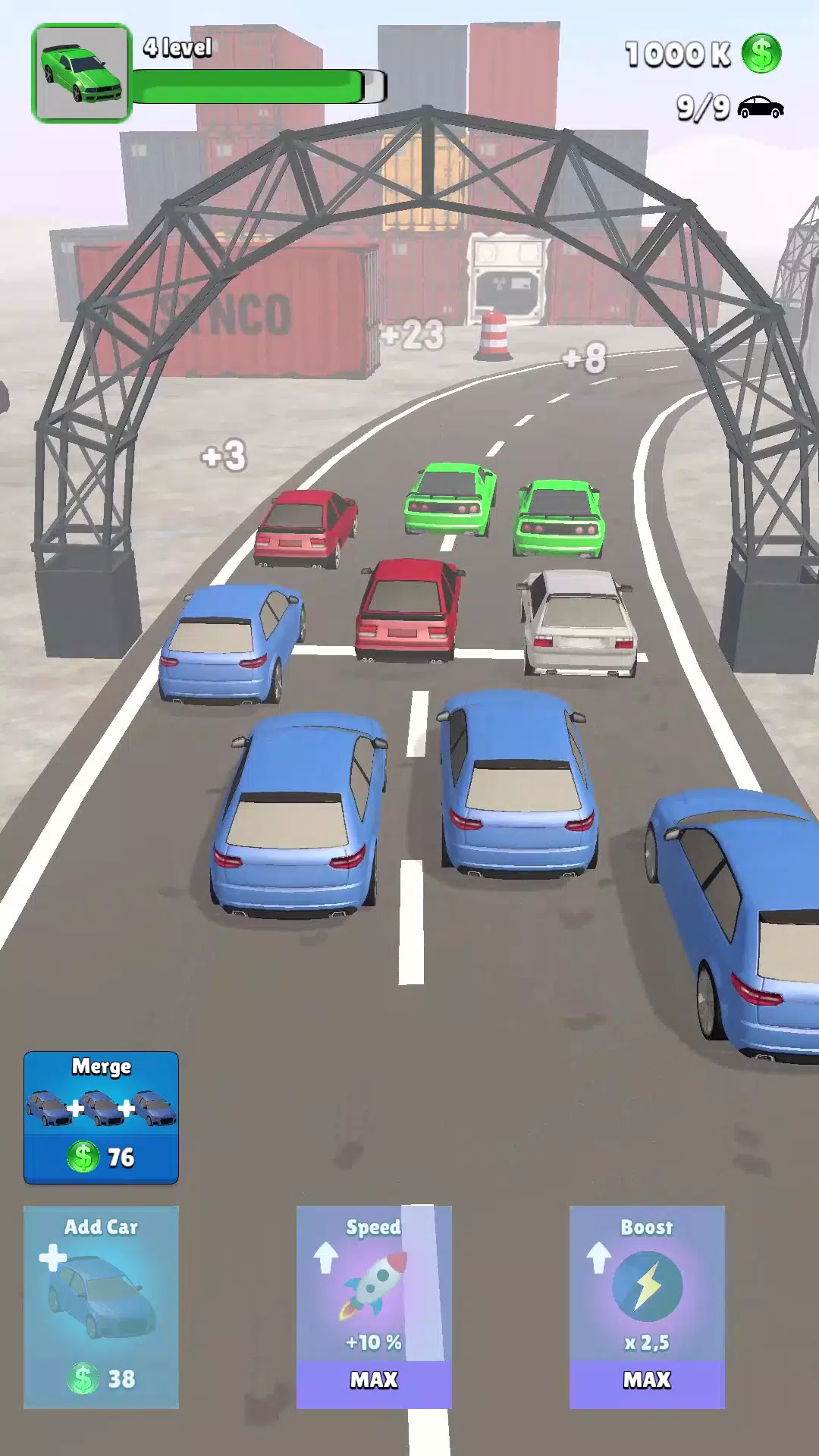 RaceCar Merge Screenshots