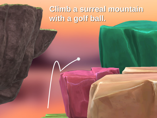 Golfing Over It iPad  Screenshots