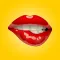 Flirty Emoji Adult Stickers