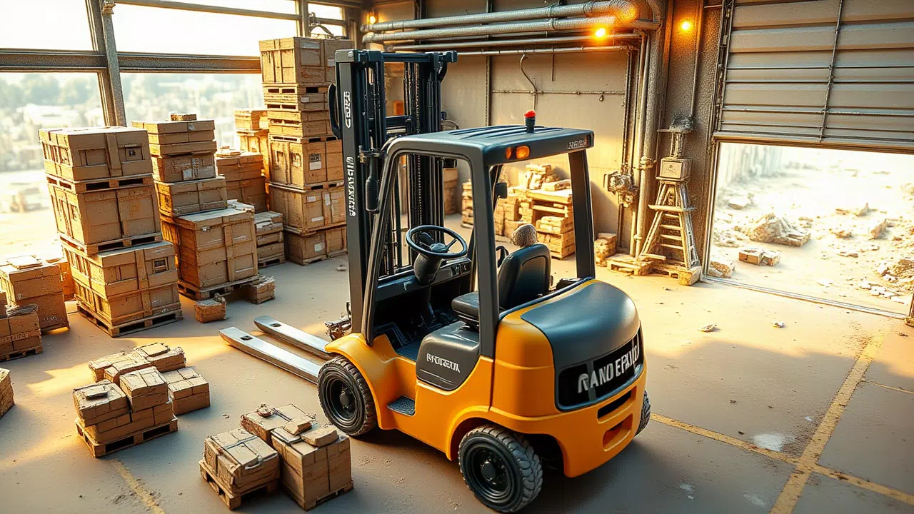 Forklift Operator Game Screenshots