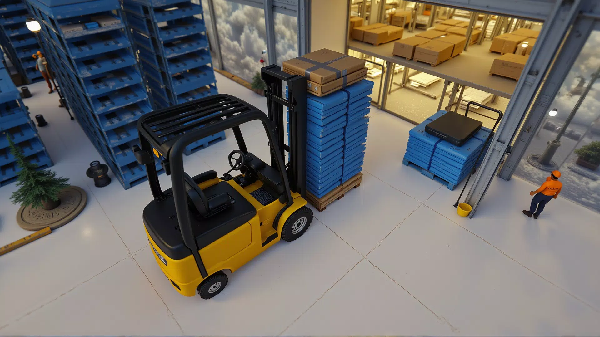 Forklift Operator Game Screenshots
